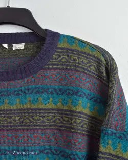 بافت وینتیج بادمجانی