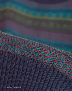 بافت وینتیج بادمجانی