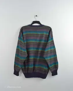 بافت وینتیج بادمجانی