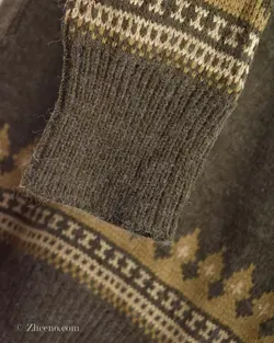 بافت وینتیج قهوه‌ای