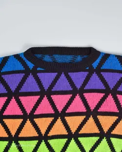 بافت وینتیج رنگارنگ