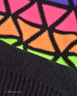 بافت وینتیج رنگارنگ