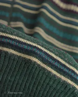 بافت وینتیج نیم زیپ  Leon