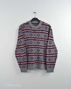 بافت وینتیج طرحدارطوسی