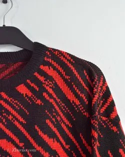 بافت وینتیج قرمز