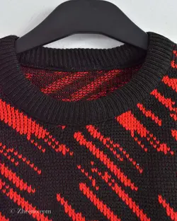 بافت وینتیج قرمز