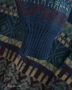 بافت وینتیج سورمه ای زرشکی