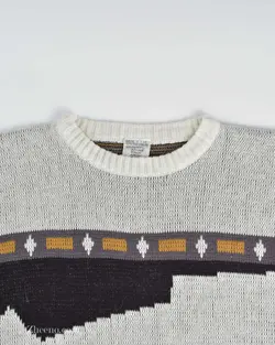 بافت وینتیج کرم بادمجانی