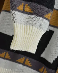 بافت وینتیج کرم بادمجانی