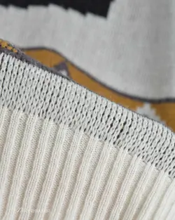 بافت وینتیج کرم بادمجانی