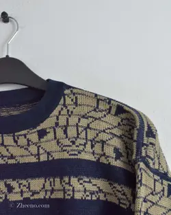 بافت وینتیج طرح‌دار