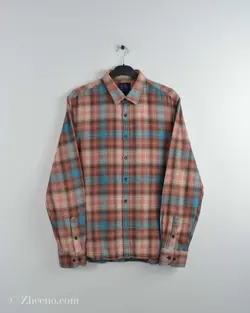 پیراهن پشمی چهارخانه