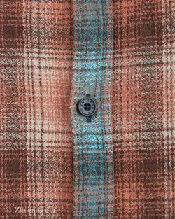 پیراهن پشمی چهارخانه