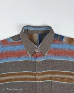 پیراهن پشمی قهوه ای