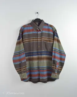 پیراهن پشمی قهوه ای