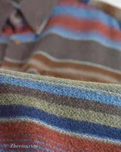 پیراهن پشمی قهوه ای