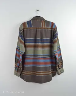 پیراهن پشمی قهوه ای