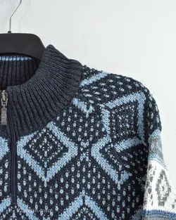 بافت وینتیج نیم زیپ Hajo