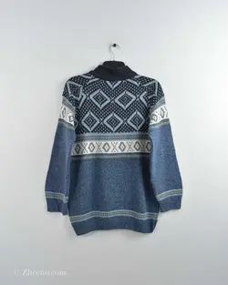 بافت وینتیج نیم زیپ Hajo