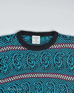 بافت وینتیج آبی