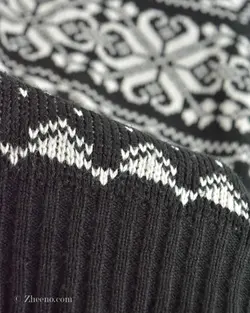 بافت وینتیج مشکی و سفید