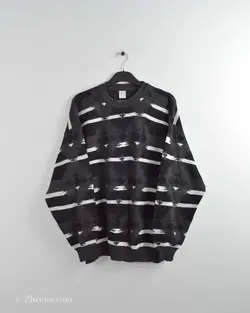 بافت وینتیج زغالی