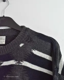 بافت وینتیج زغالی