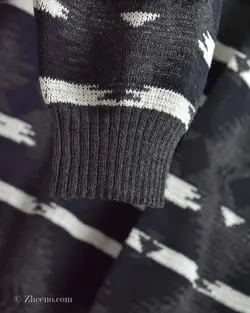 بافت وینتیج زغالی