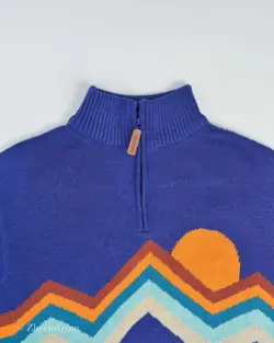 بافت وینتیج نیم زیپ Tipsyelves