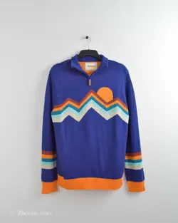 بافت وینتیج نیم زیپ Tipsyelves