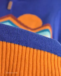 بافت وینتیج نیم زیپ Tipsyelves