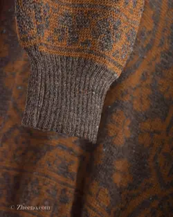 بافت وینتیج دکمه دار