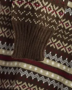 بافت وینتیج قهوه ای