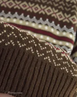 بافت وینتیج قهوه ای