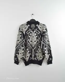 بافت وینتیج دکمه دار Nicolucchi