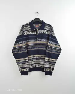 بافت وینتیج دکمه دار N.Y.C