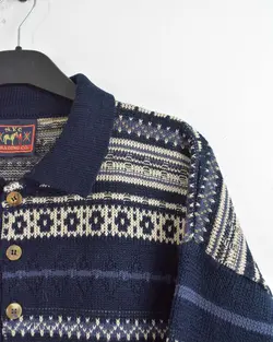 بافت وینتیج دکمه دار N.Y.C