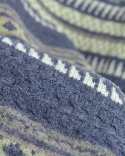 بافت وینتیج آبی نفتی