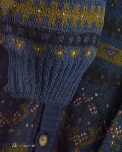 بافت وینتیج دکمه دار Pimet