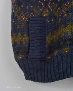 بافت وینتیج دکمه دار Pimet