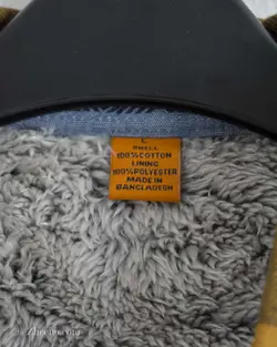 پیراهن پشمی داخل خز Tailor Vintage خردلی طرح 2