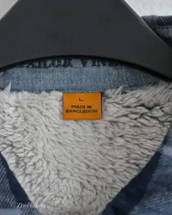 پیراهن پشمی داخل خز Tailor Vintage سورمه ای سبز