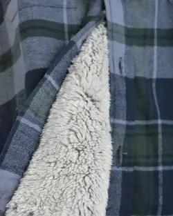 پیراهن پشمی داخل خز Tailor Vintage سورمه ای سبز