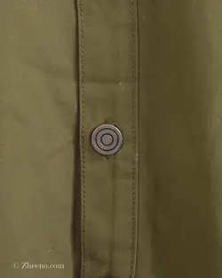 پیراهن پشمی داخل خز LC Waikiki زیتونی