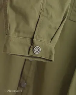 پیراهن پشمی داخل خز LC Waikiki زیتونی