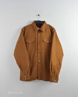 پیراهن پشمی کلاه دار داخل کرک Tradesmax شتری