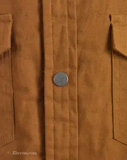 پیراهن پشمی کلاه دار داخل کرک Tradesmax شتری