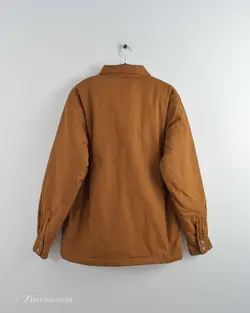 پیراهن پشمی کلاه دار داخل کرک Tradesmax شتری