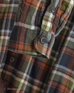 پیراهن پشمی داخل خز Tailor Vintage یشمی نارنجی