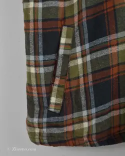 پیراهن پشمی داخل خز Tailor Vintage یشمی نارنجی